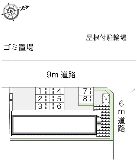 ★手数料０円★高浜市八幡町６丁目　月極駐車場（LP）